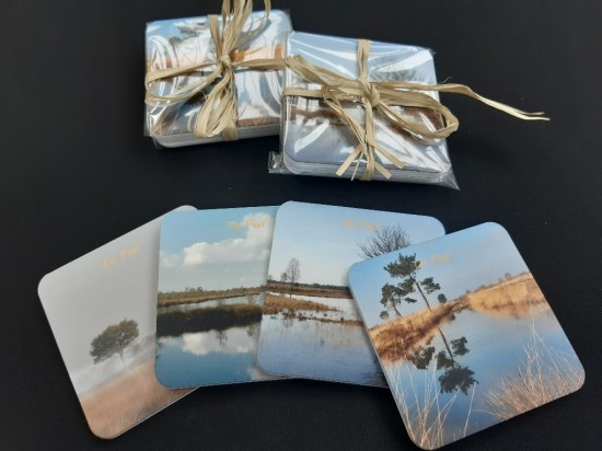 Onderzetters De Peel set van 4