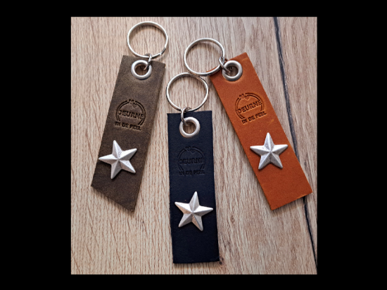 Sleutelhanger Deurne Leer