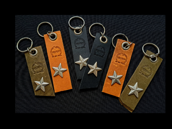 Sleutelhanger Deurne Leer