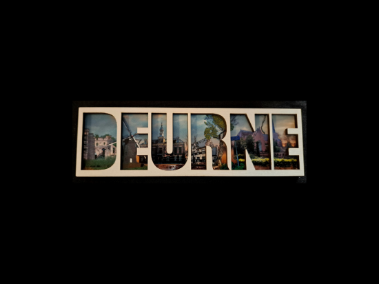 Lettermagneet Deurne plaatsnaam magneet