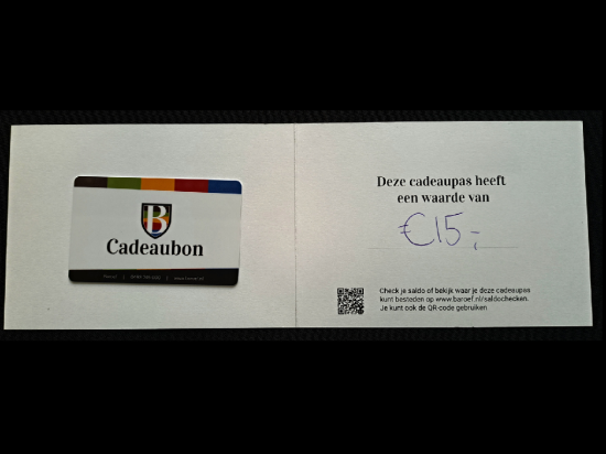Cadeaubon 15