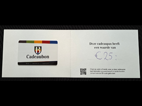 Cadeaubon 25