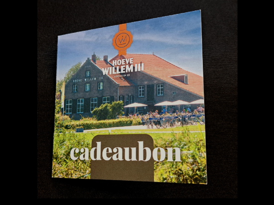 Cadeaubon IJsboerderij Hoeve Willem 3 Vorstelijk genieten
