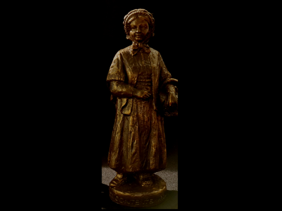 Contente vrouw groot