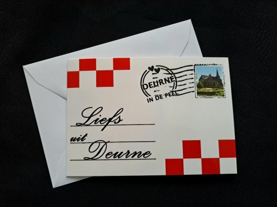 Dubbele kaart liefs uit deurne