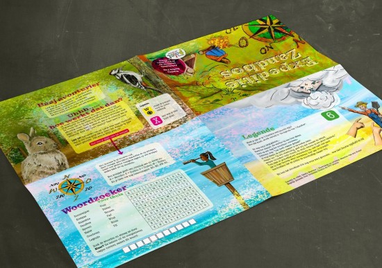 Expeditie zandbos andere zijde