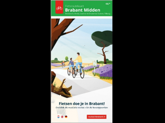 Fietskaart brabant midden 2023