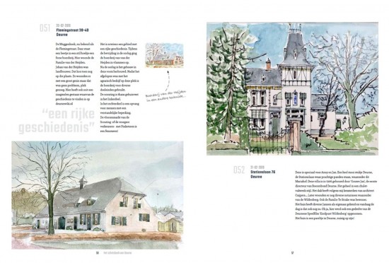 Schetsboek Deurne inkijkje 2