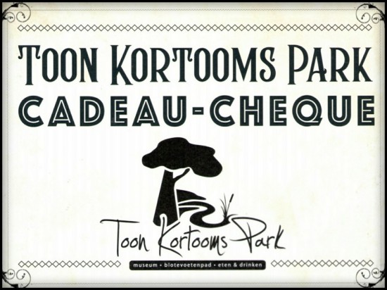 Cadeaubon Toon Kortooms Park