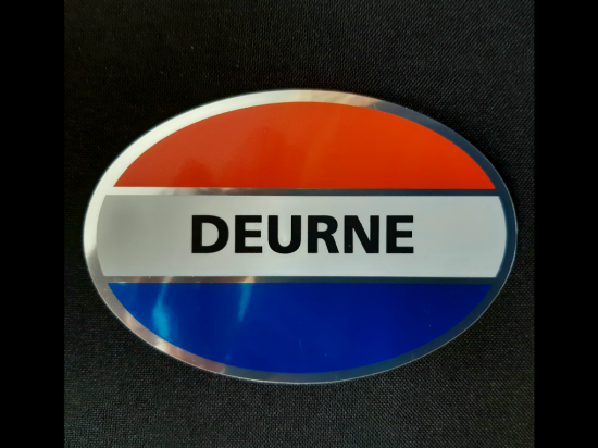 Plaatsnaam sticker Deurne