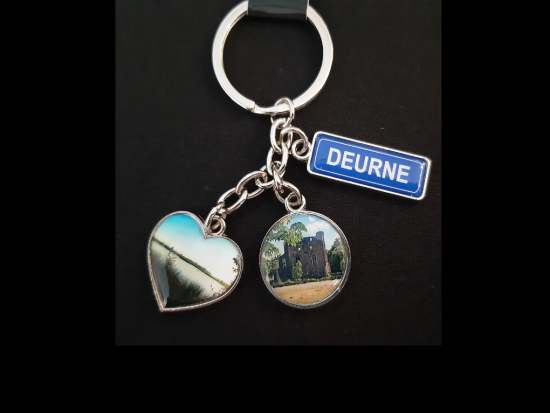 Sleutelhanger bedels deurne