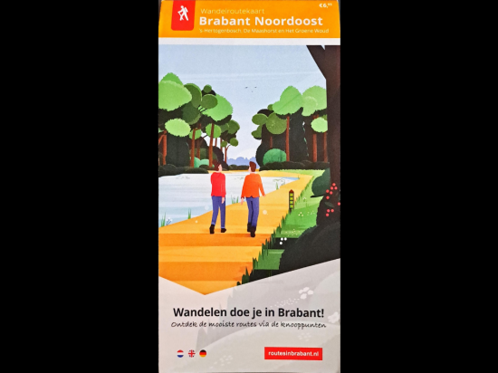 Wandelkaart brabant noordoost